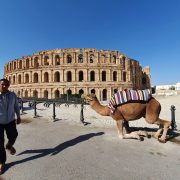 Vestiges tunisien pris en photo lors d'un raid d'Equip'Raid Voyages avec un chameau