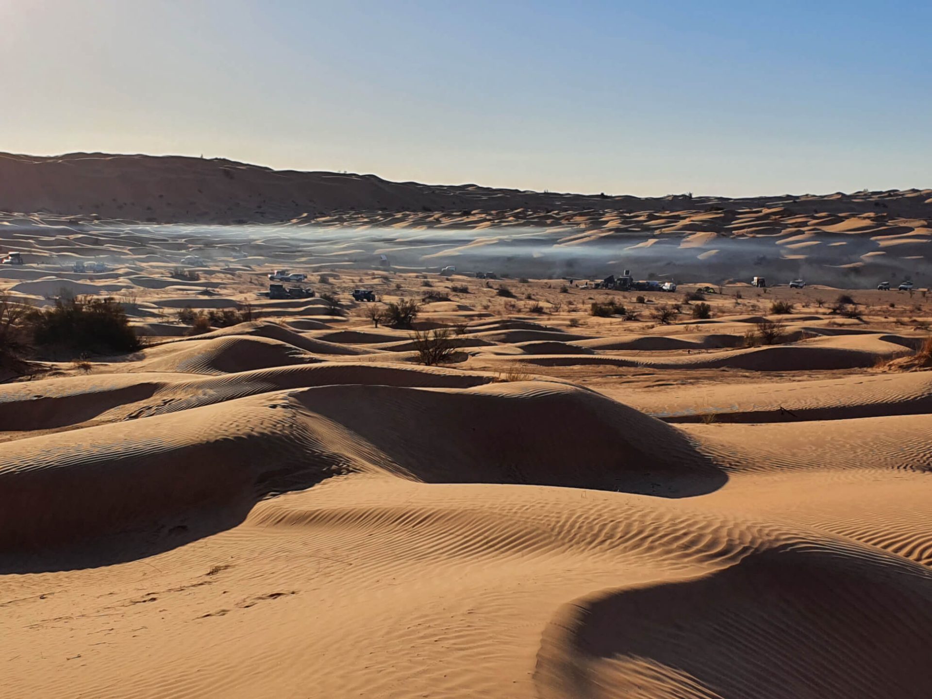 Photo des dunes de Tunisie