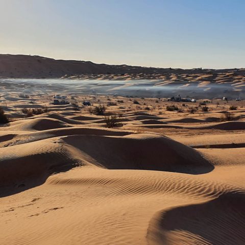 Photo des dunes de Tunisie
