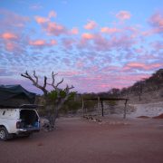 Photo des nuages et du ciel rose en Afrique Australe