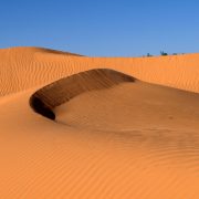 Dunes tunisien pris en photo