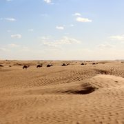 Désert tunisien pris en photo lors d'un raid 4x4