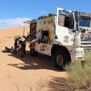 Deuxième camion d'assistance et ravitaillement d'Equip'Raid Voyages