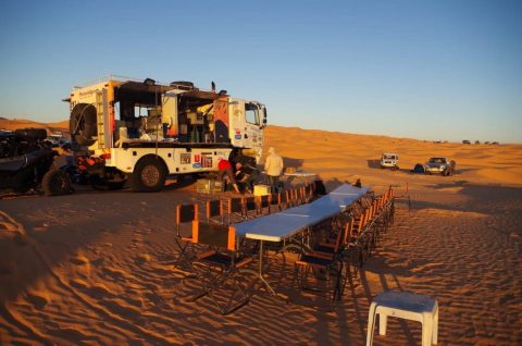 Photo du camion GINAF Equipe Raid Voyages