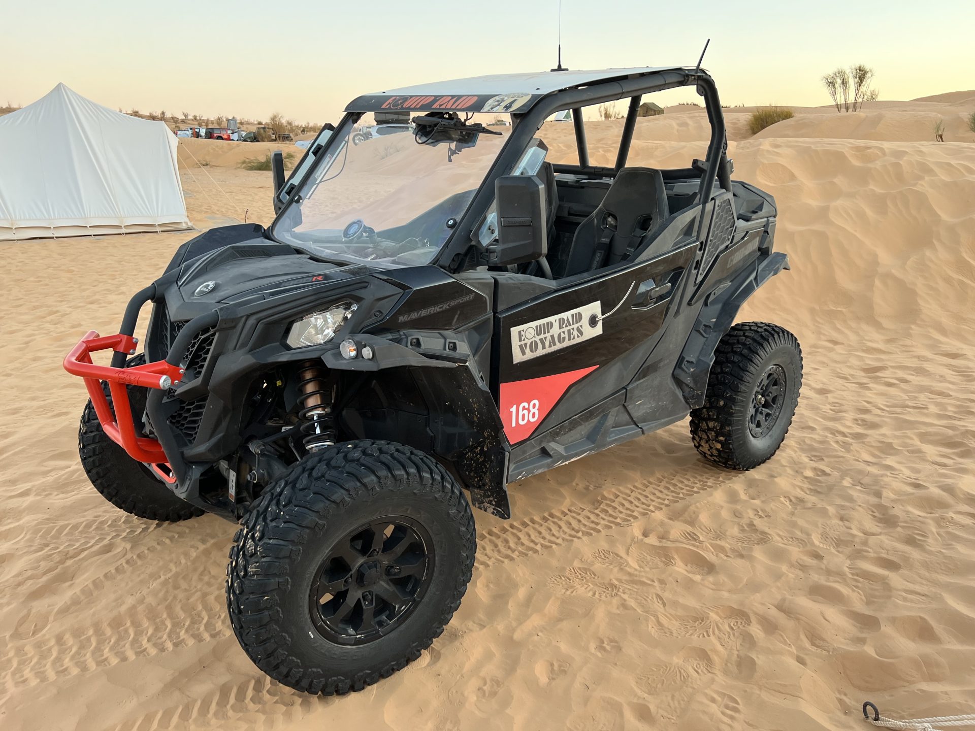 SSV Can-AM Maverick Raid Tunisie