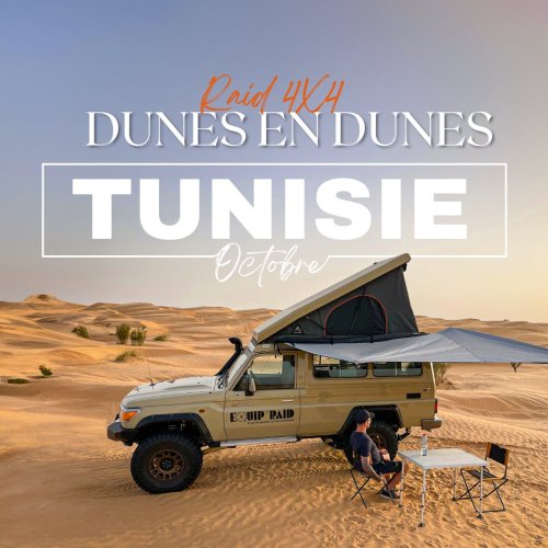 Raid 4x4 de Dunes en Dunes en Tunisie 2026