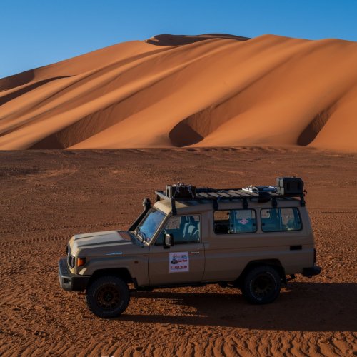 Raid Algérie balise Berliet 2026
